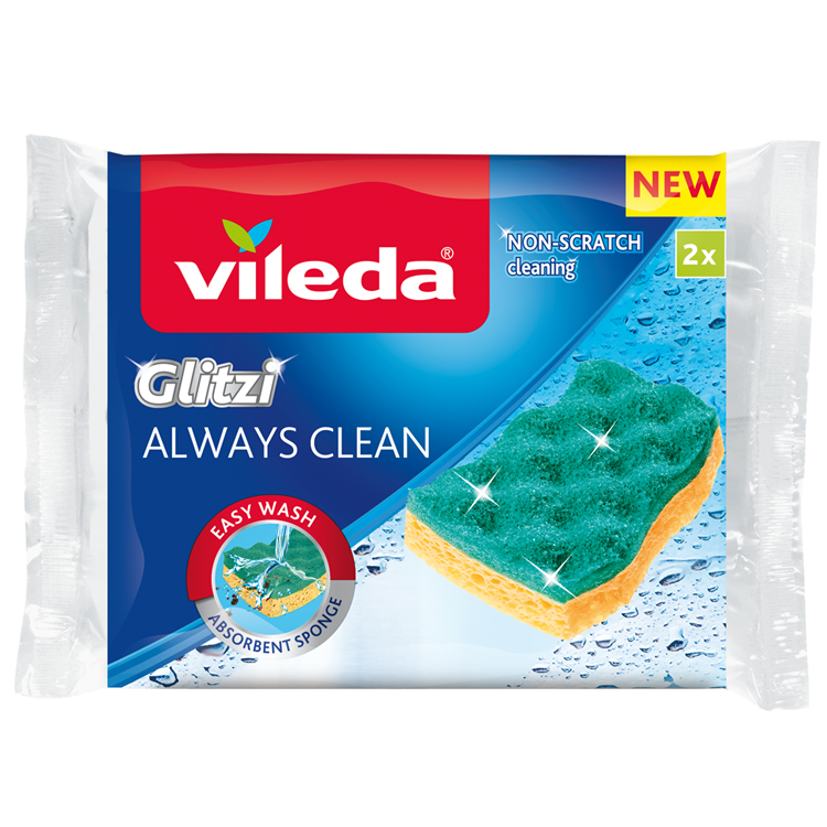 Vileda glitzi immer sauber x2 | 4 Stück