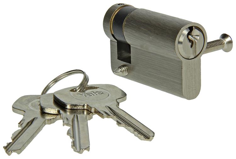 Yale 1006525 - halve profielcilinder 0500 mv 50mm(10 40) | 1 stuks