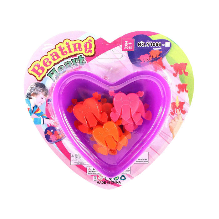 Jono Toys Geschicklichkeitsspiel „Hüpfende Herzen“.