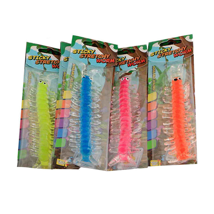Jono Toys klebriger, dehnbarer Wurm