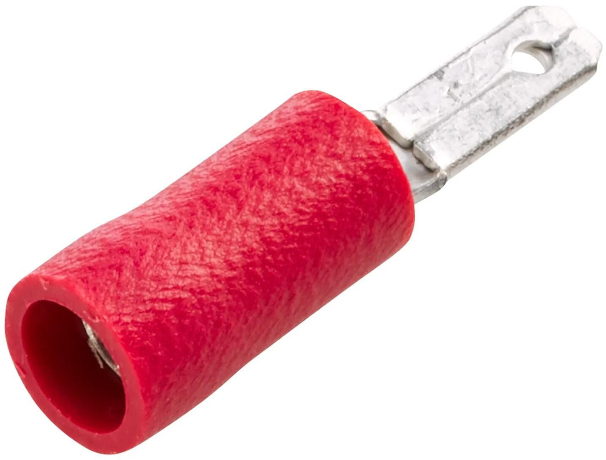 Hella Flachstecker Fl.Stecker 0,5-1,0 100 Stück rot 2,8x0,8mm