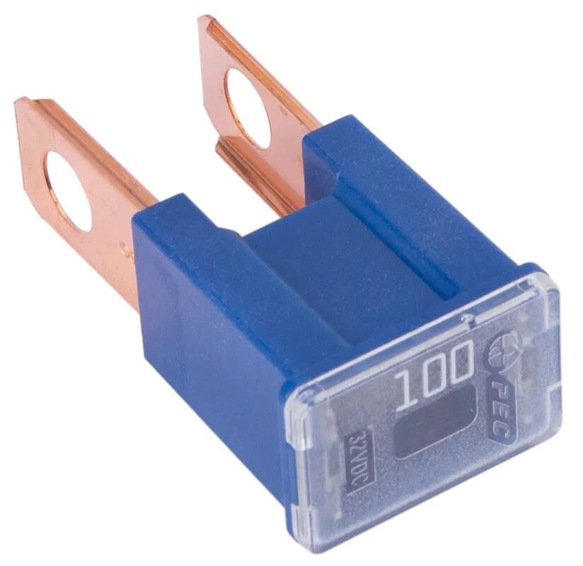 Dresselhaus pal Sicherung männlich (BT) Blocksicherung TypBT 100a männlich blau