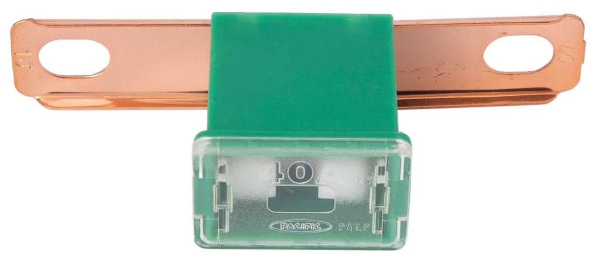 Dresselhaus Kumpelsicherung gebogen (c) Kumpelsicherung 40a gebogen cm. Schraubanschluss grün
