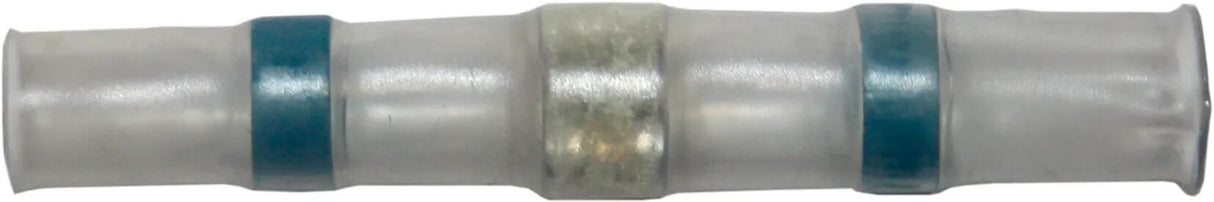 Dresselhaus Schrumpfverbinder aus wärmeschrumpfendem Lot. blau 1,5-2,5 qmm