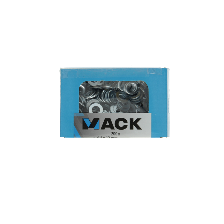 Mack 1007110 - sluitringen 200 st m6 | 5 stuks