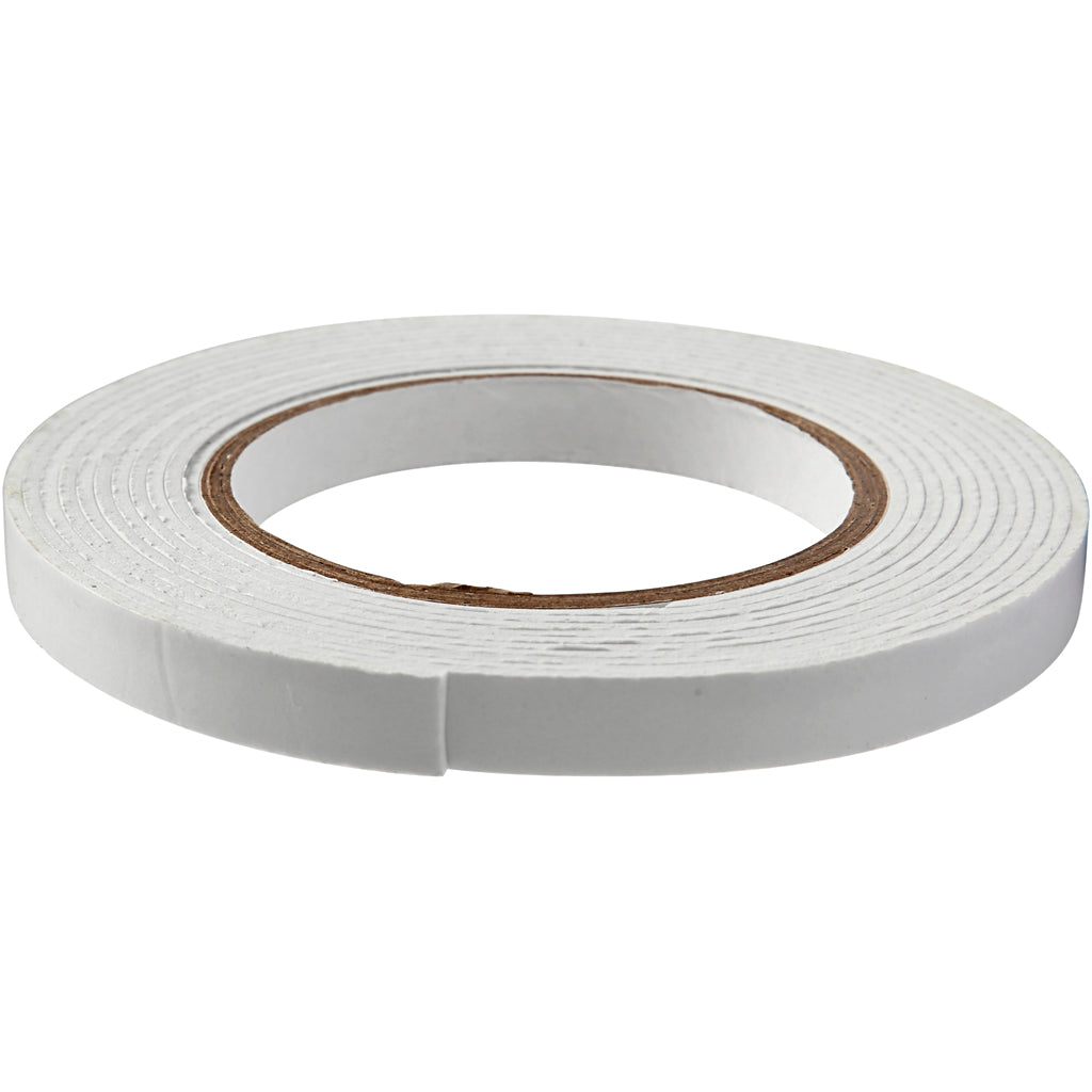 Creativ Company 3D-Schaumband, B: 12 mm, Stärke 2 mm, 5 m 1 Rolle