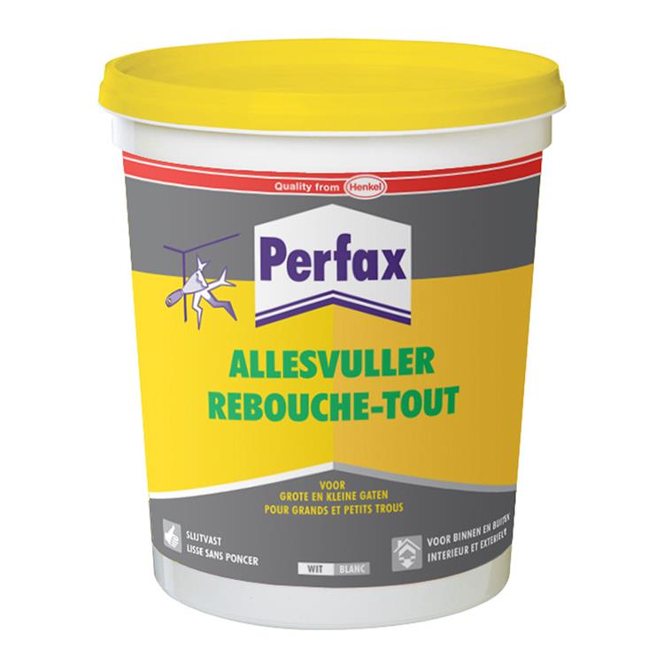 Perfax 1002259 - allesvuller wit 1kg | 6 stuks