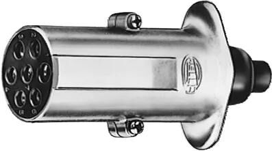 Hella Stecker Stecker 7 polig 24V DIN 72579 Euro-Zug