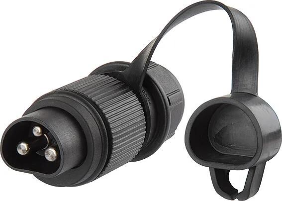 Herth+Bussstecker 3-poliger Stecker Kunststoff