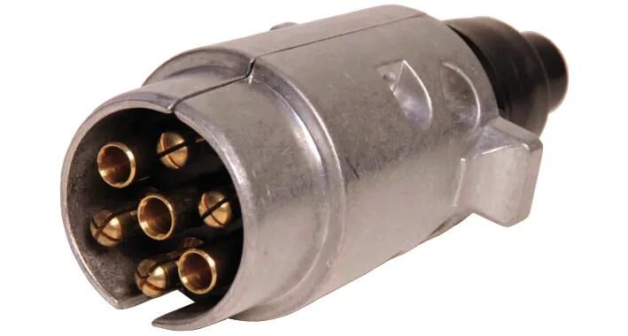 Corexx-Stecker 7-polig aus Aluminium