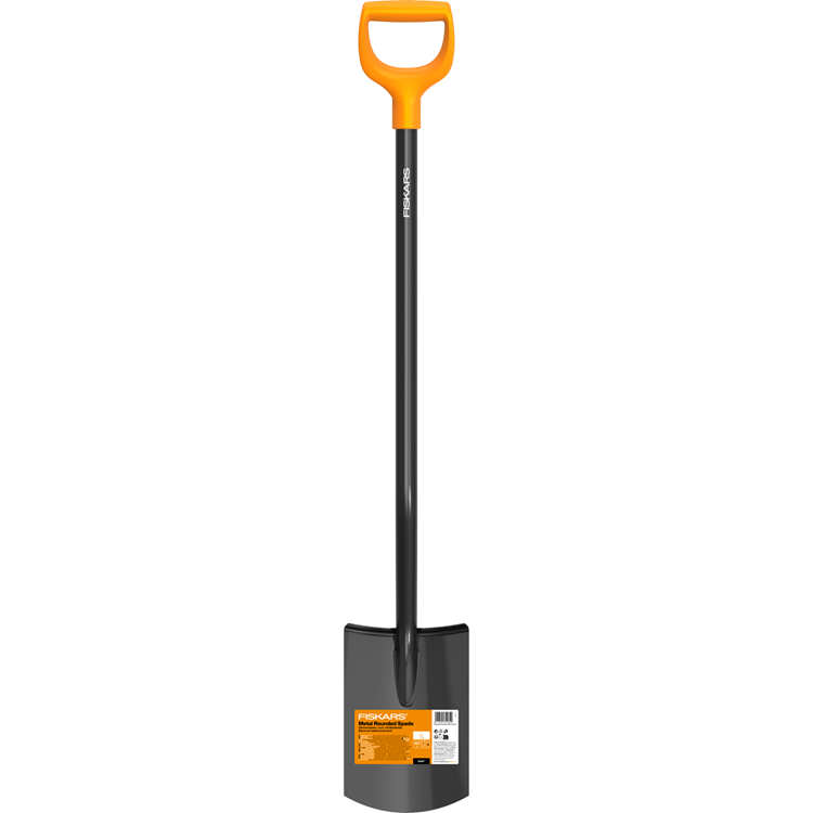 Fiskars solider runder Spaten | Metallstiel | 1066717 - 1066717