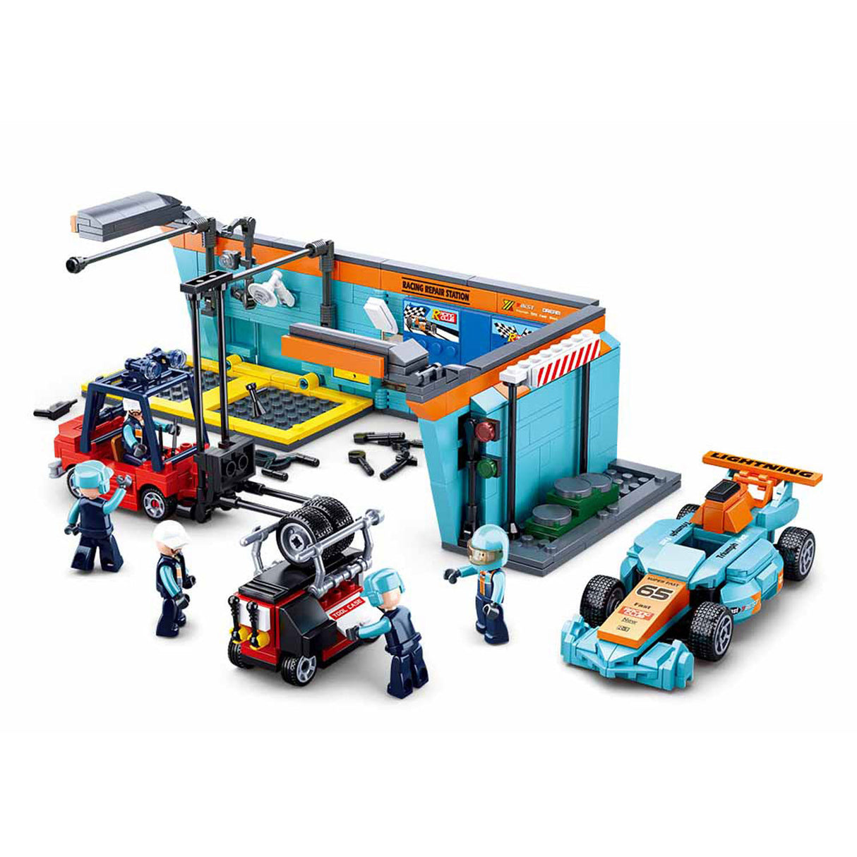 Sluban Racing Team – Boxengasse