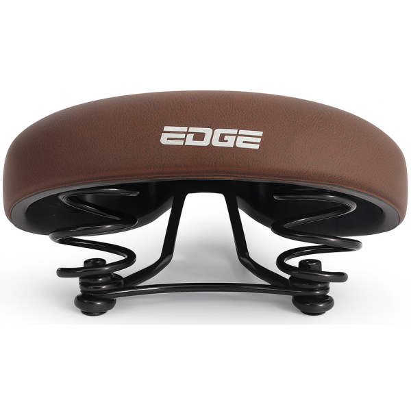 Edge Fahrrad Saddle City Retro - Dunkelbraun (Workshop -Verpackung)