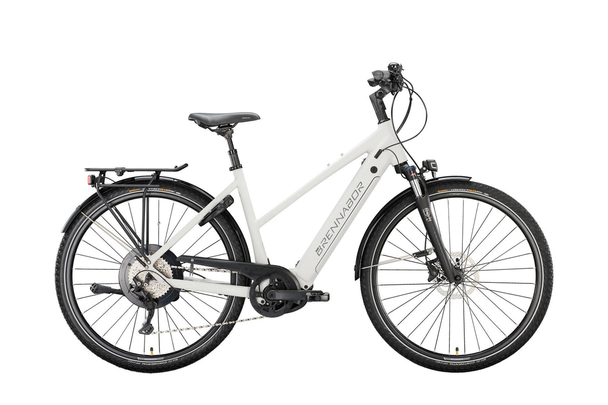 Brennabor Elektro-Trekkingrad T-66e mod. 22 E-Bike-Wanderung. t-66e 28 55 trap.10sp. grau m grau m.