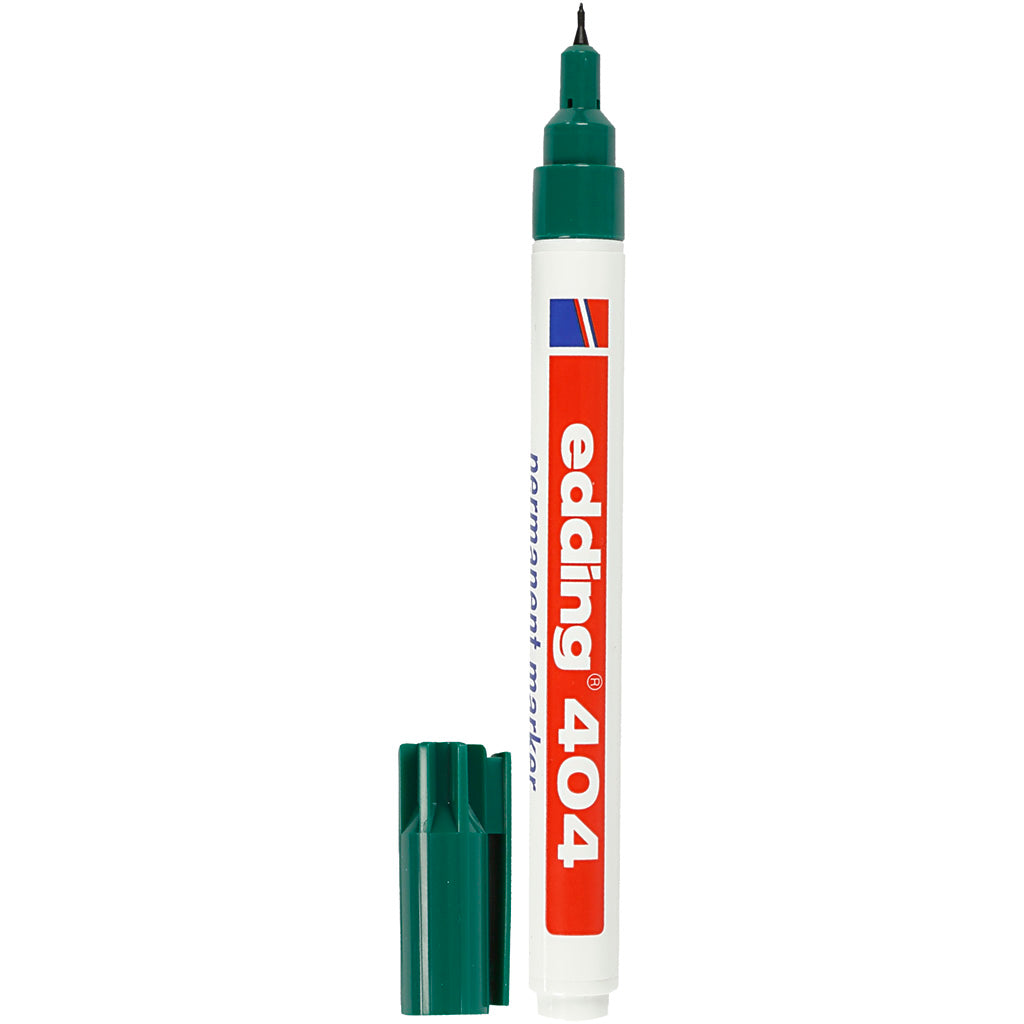 Edding 404 Marker, Strichstärke 0,75 mm, grün, 1 Stück
