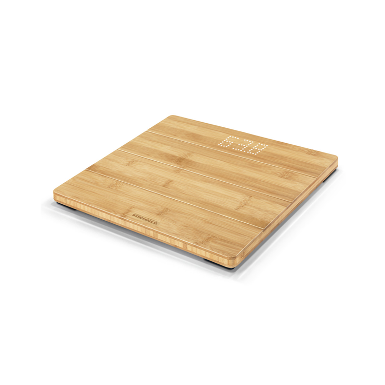 Leifheit Soehnle 63880 Style Sense Bamboo Magic digitale Personenwaage