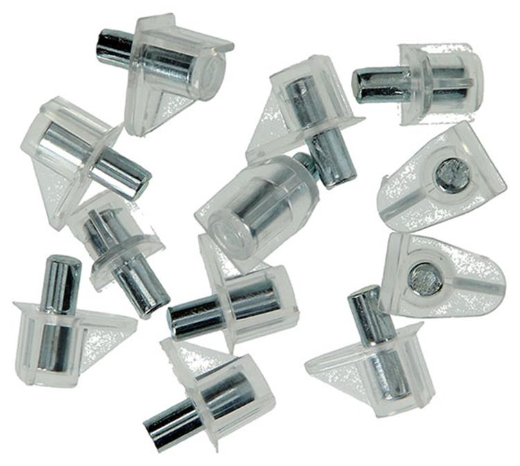 Mack 1014490 - 12 plankdragers transparant ø 5 mm | 5 stuks
