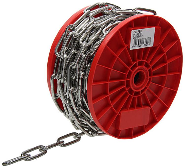 1015116 - kett. inox sch. lang din5685-1ø 5mm l 35mm 15m wwl 125 kg | 15 stuks