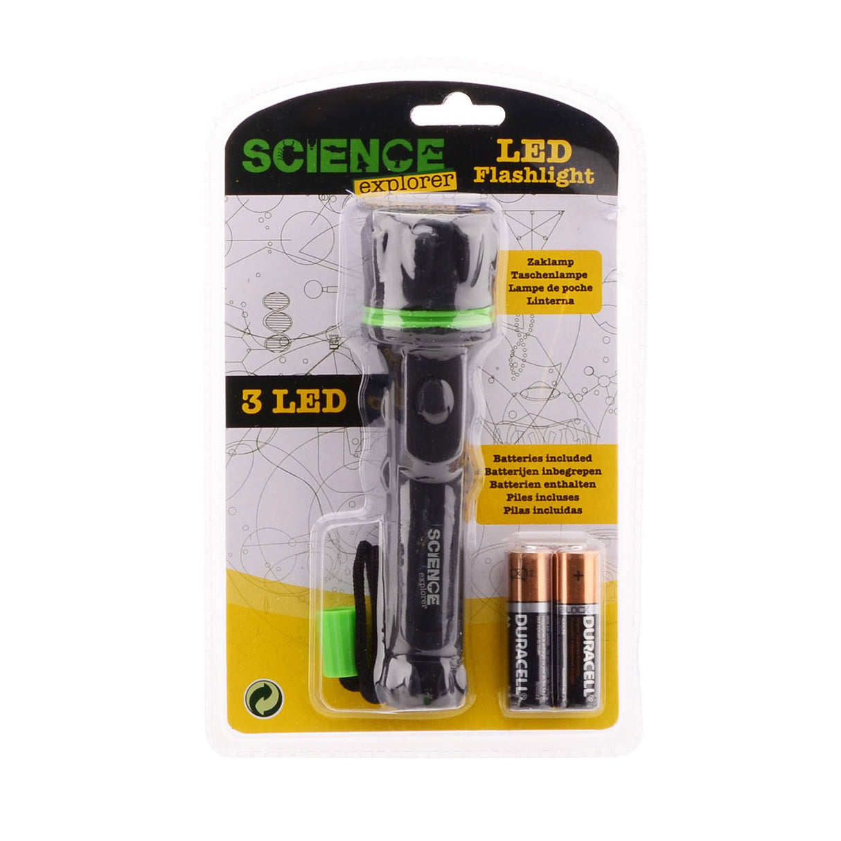 Johntoy Taschenlampe Wissenschaftsforscher