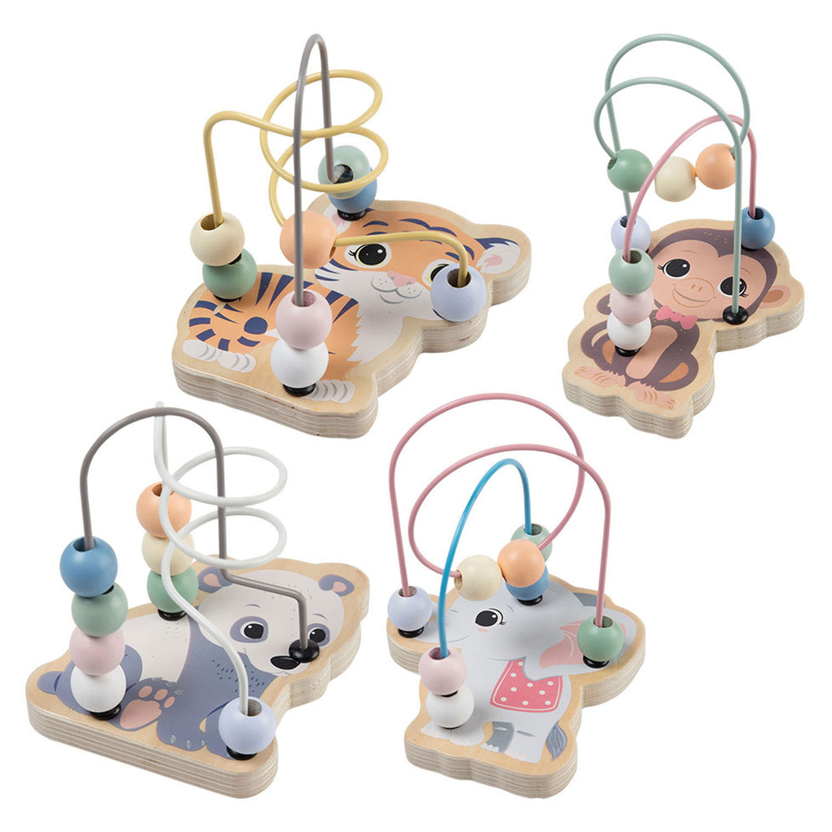 Joueco Motorik-Spiraltierdruck der Wildies-Familie