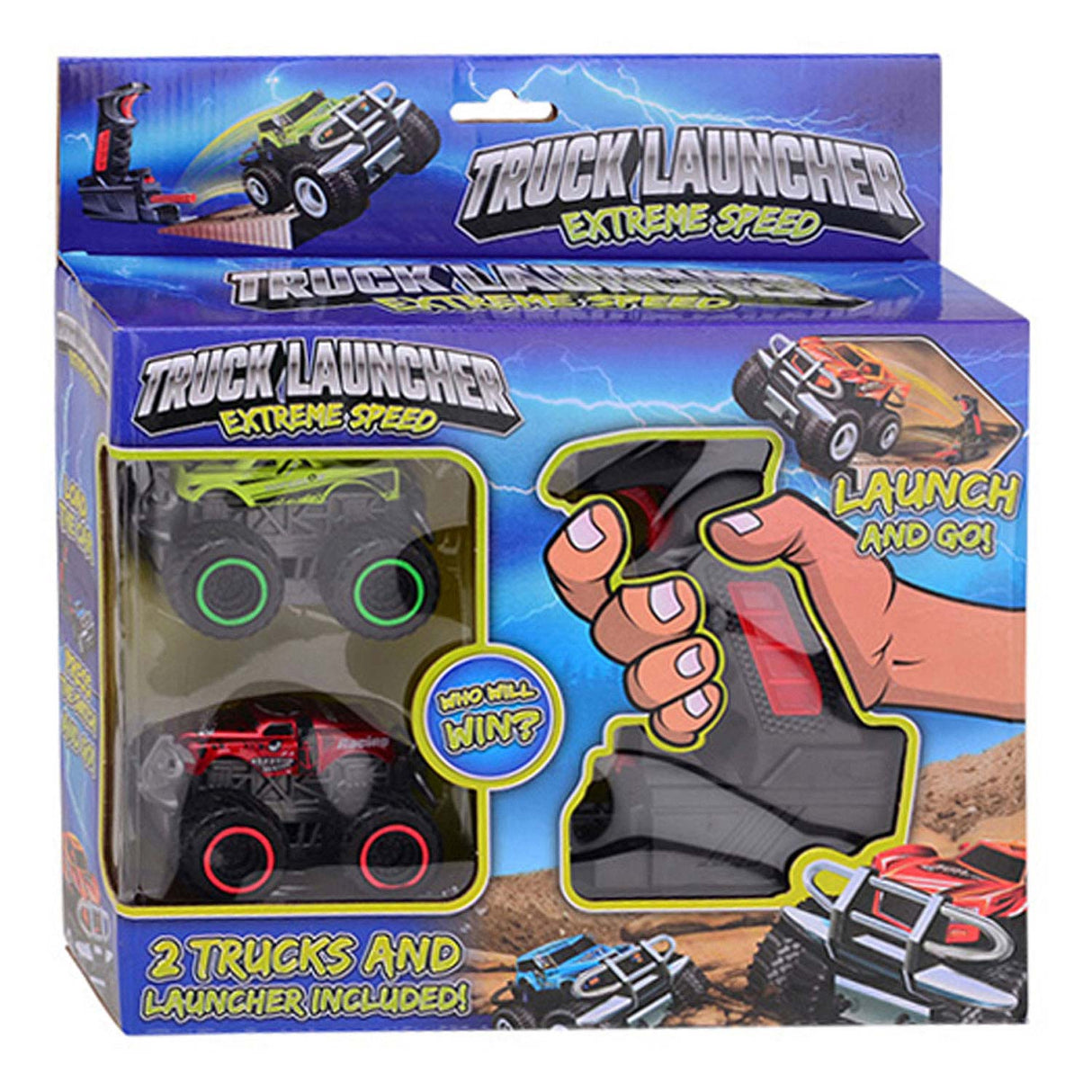 Johntoy Offroad Truck Speed Launchbaan