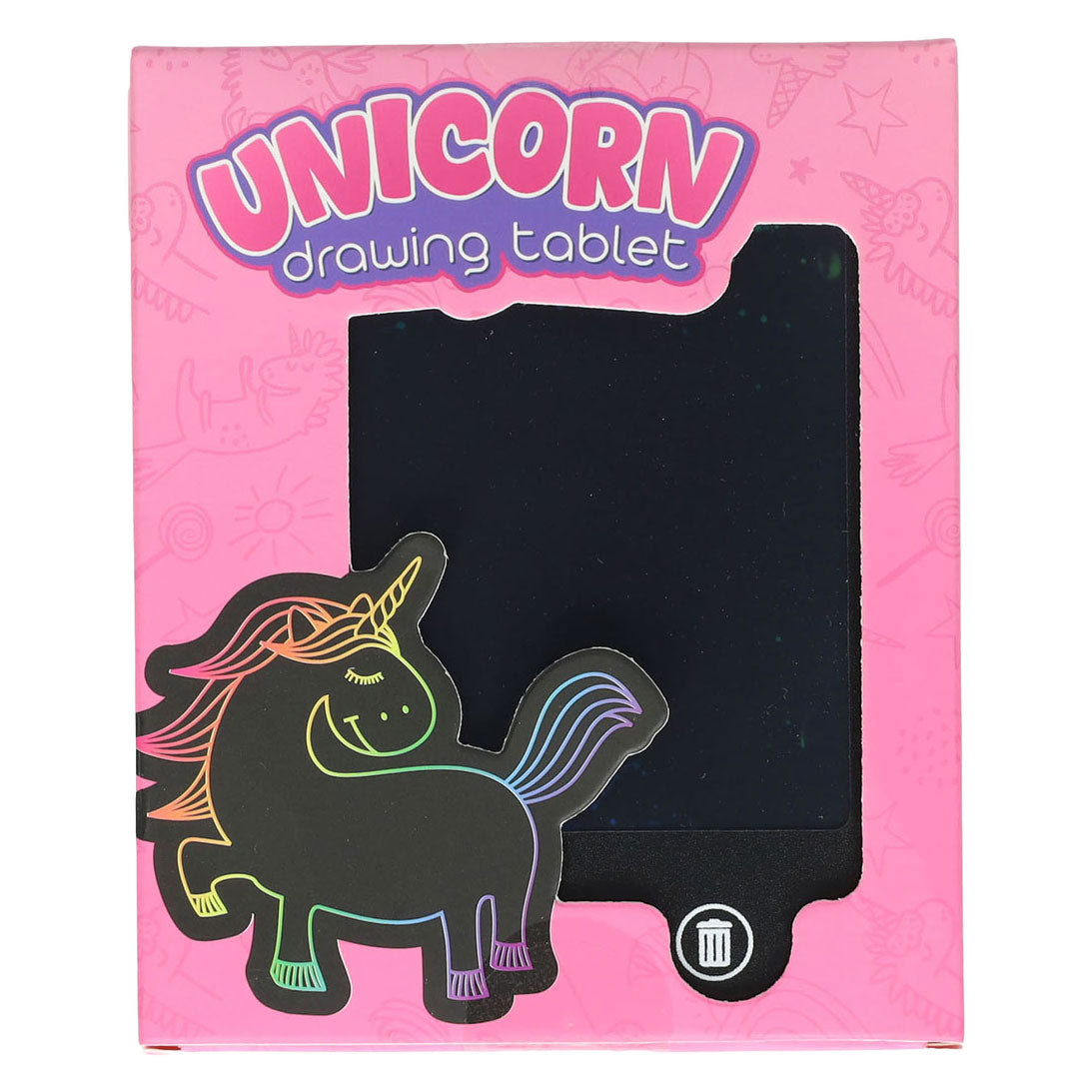Johntoy Regenbogen-Einhorn-Zeichentablett, Taschenausgabe