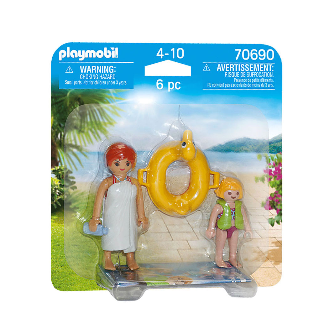 Playmobil Family Fun Duopack Wasserpark-Badegäste – 70690