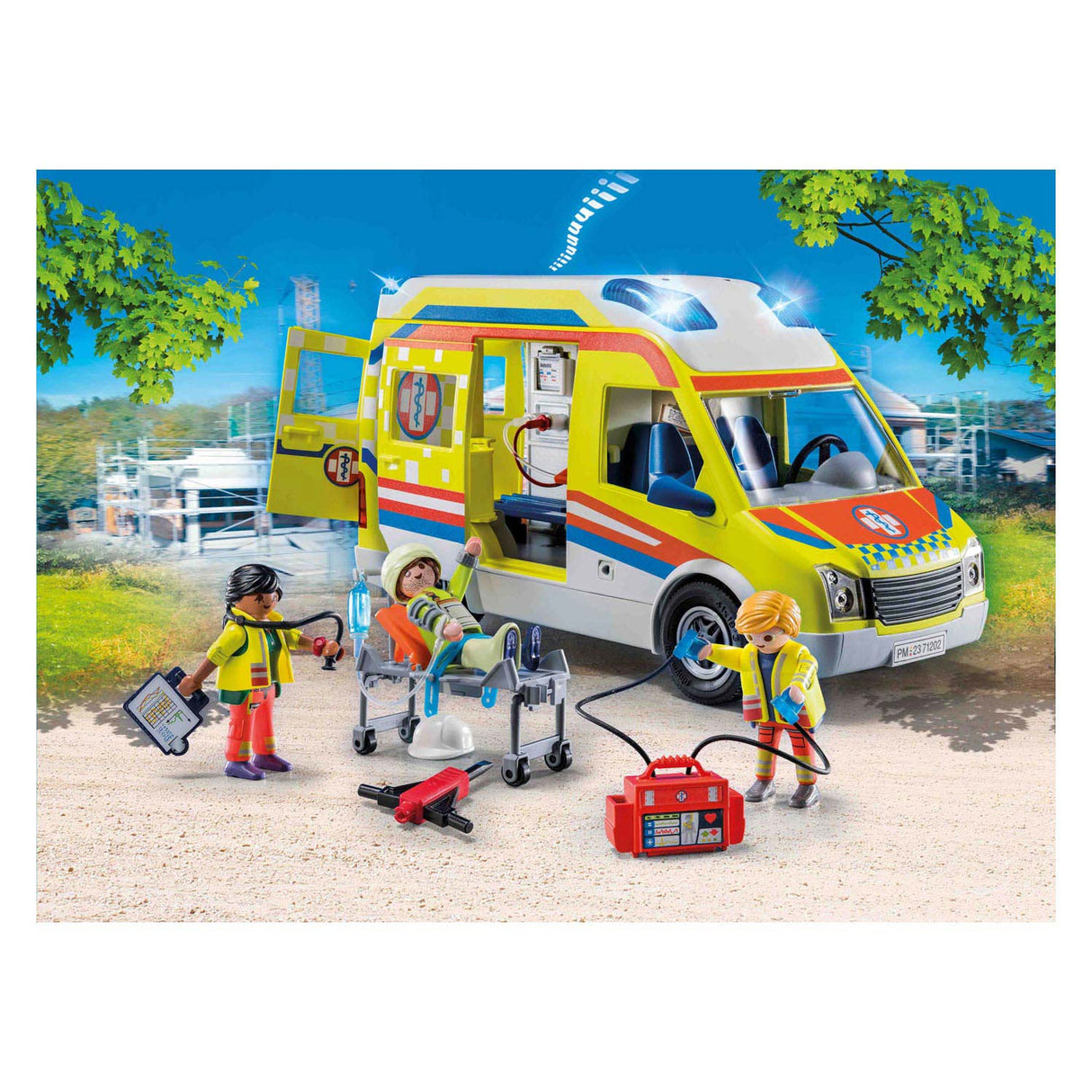 Playmobil City Life Ambulance mit Licht und Klang 71202