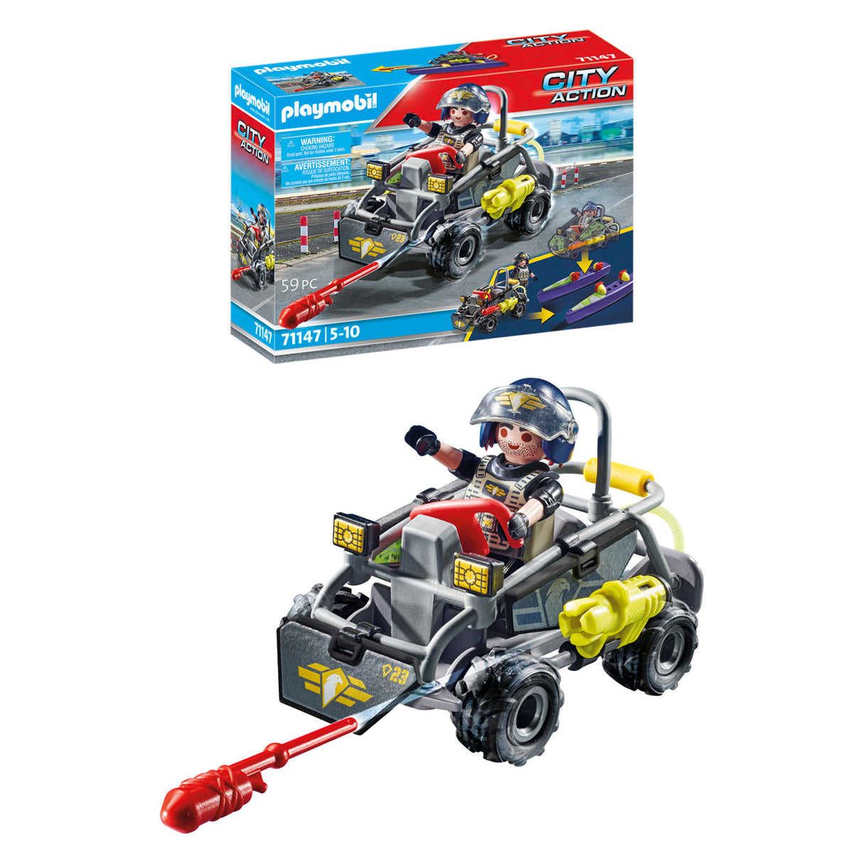 Playmobil City Action Se Multi-Terrain-Fahrzeug – 71147