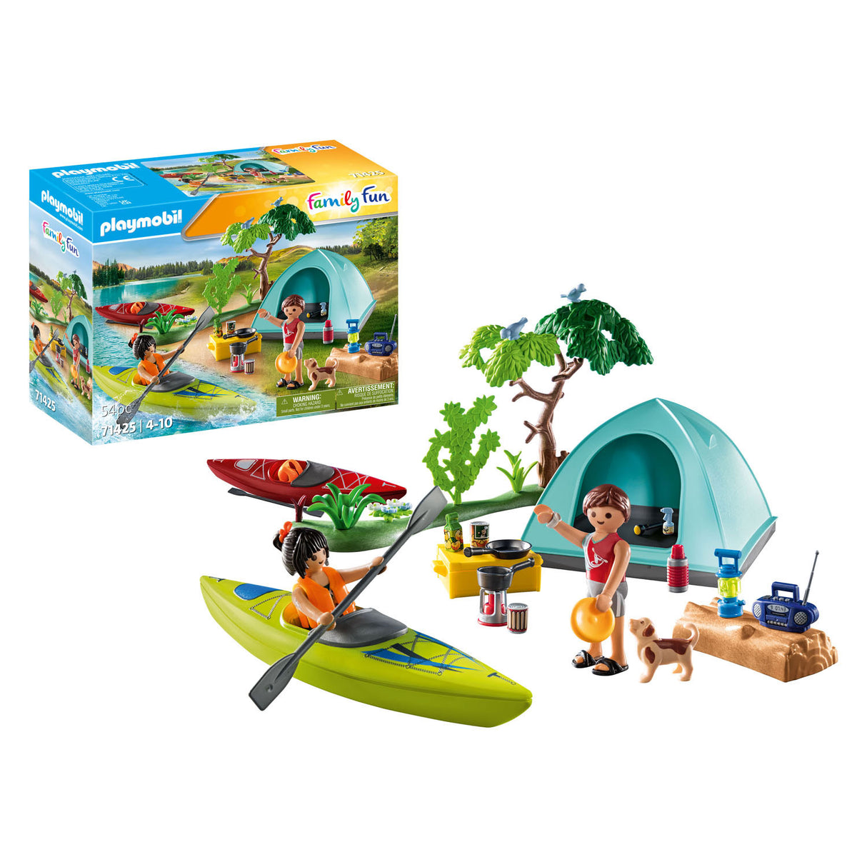 Playmobil 71425 Familiencamping im Freien