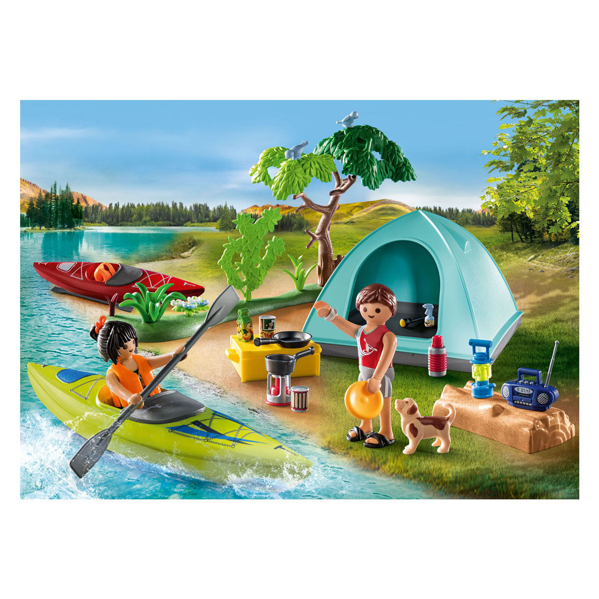 Playmobil 71425 Familiencamping im Freien