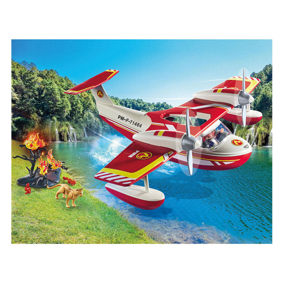 Playmobil Action Heroes Kaminflugzeug mit Löschfunktion 71463
