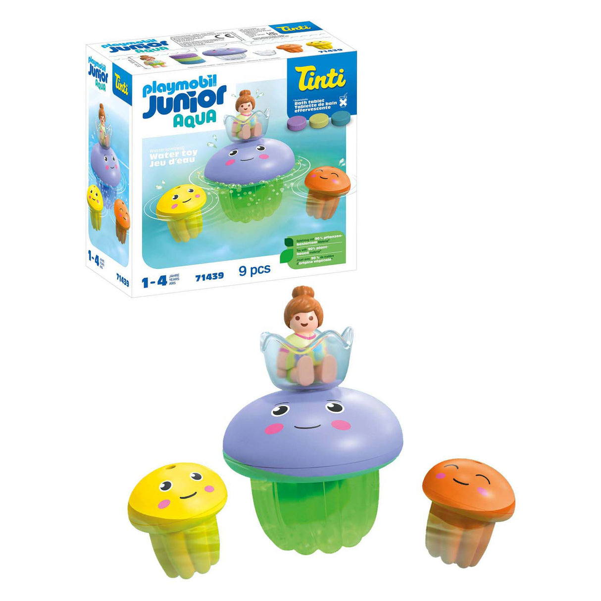 Playmobil 71439 Junior Tinti: Bunte Quallenfamilie