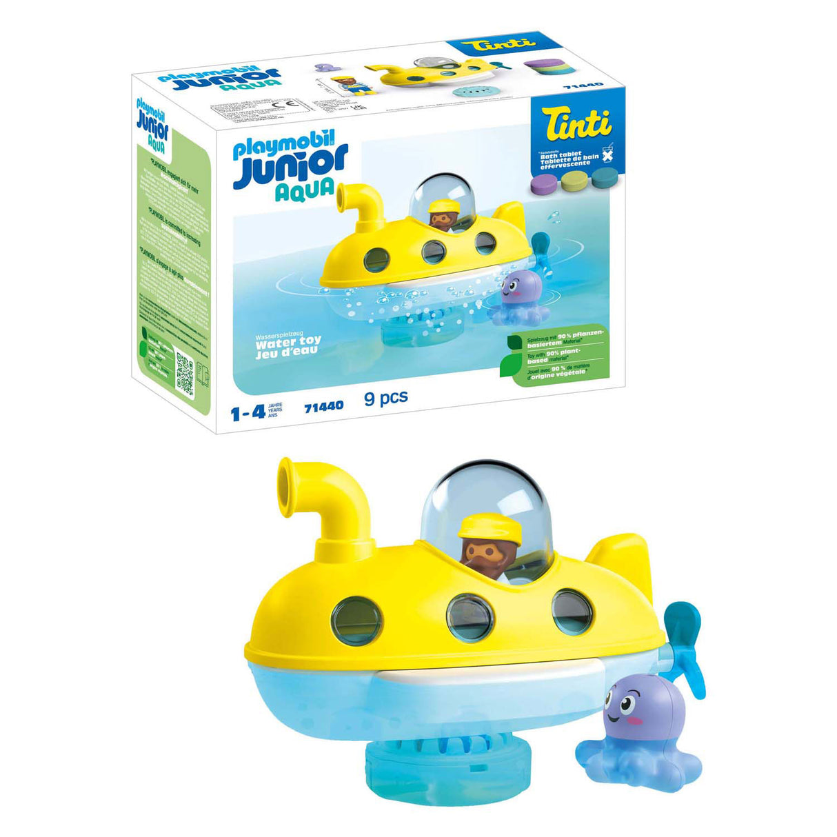 Playmobil Junior Tinti: Buntes U-Boot – 71440