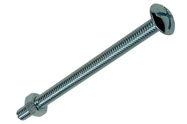 Mack 1018105 - kachelbout + moer staal verzinkt 18 st m6 x 80 mm | 5 stuks