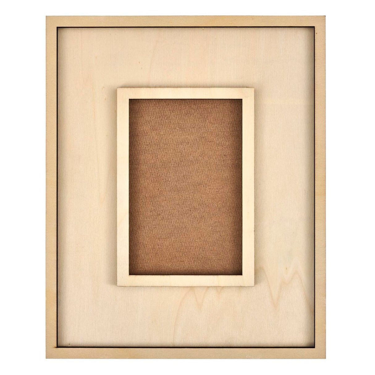 Mod Podge • Rahmen mit Öffnungssperrholz