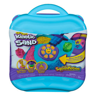 Kinetischer Sand-Squish-Bewegungssatz