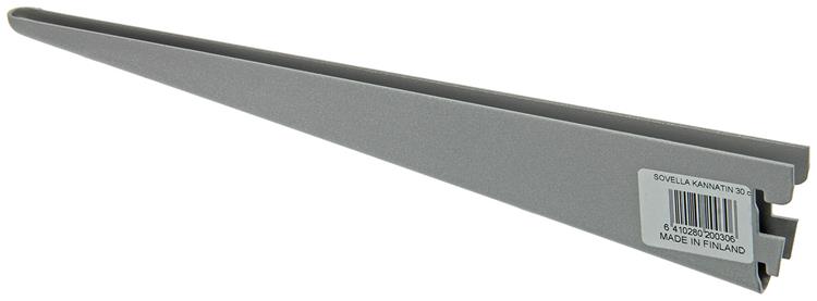 Sovella 1013123 - dubbele drager zilver effect. 30 cm | 20 stuks