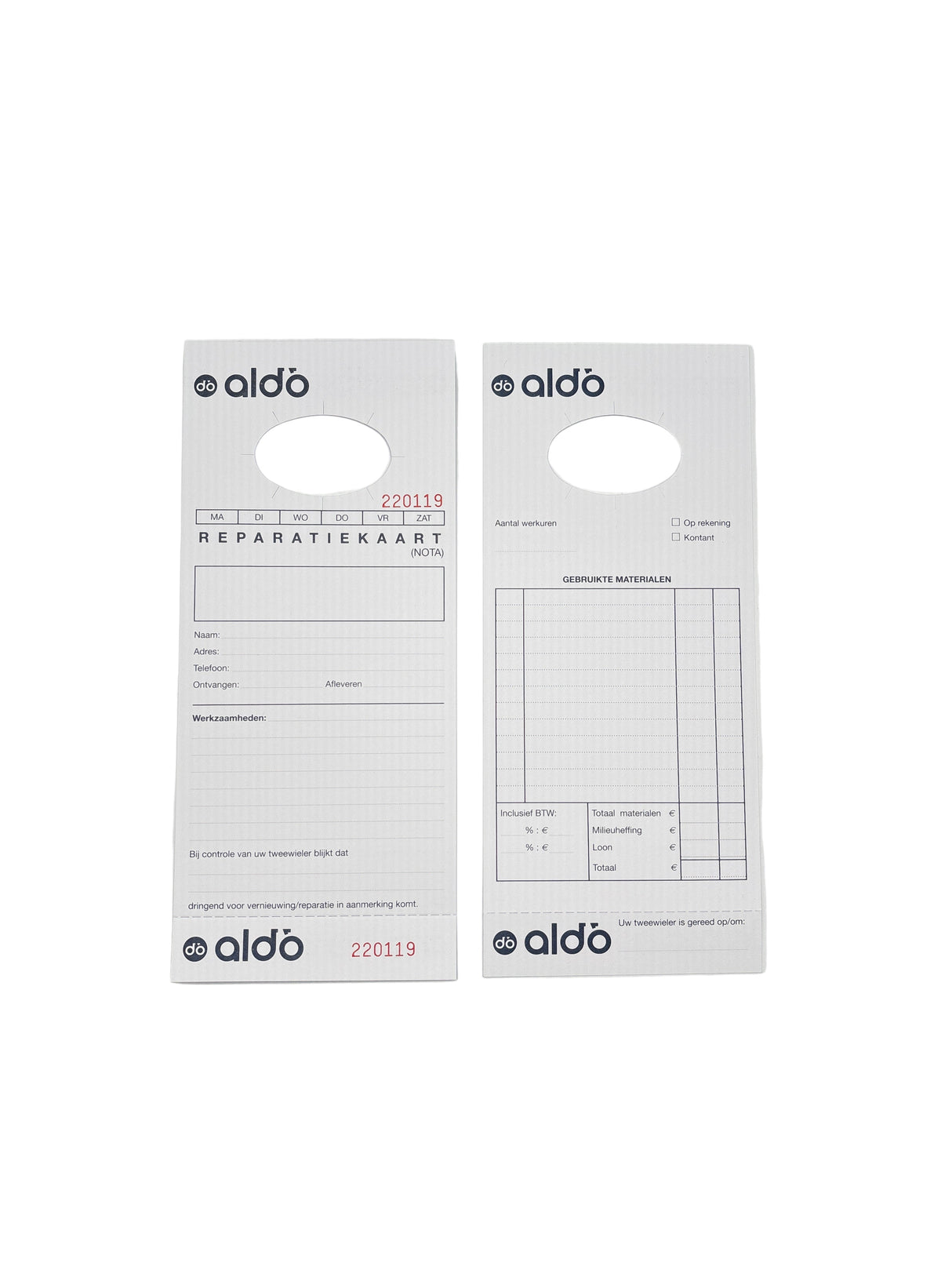 Avada Reparaturkarten Aldo 250 Stück