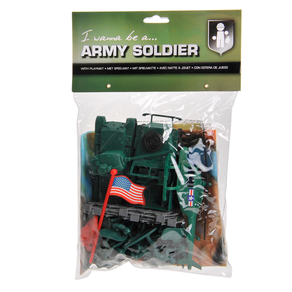 Johntoy Army Forces-Spielset mit Spielmatte