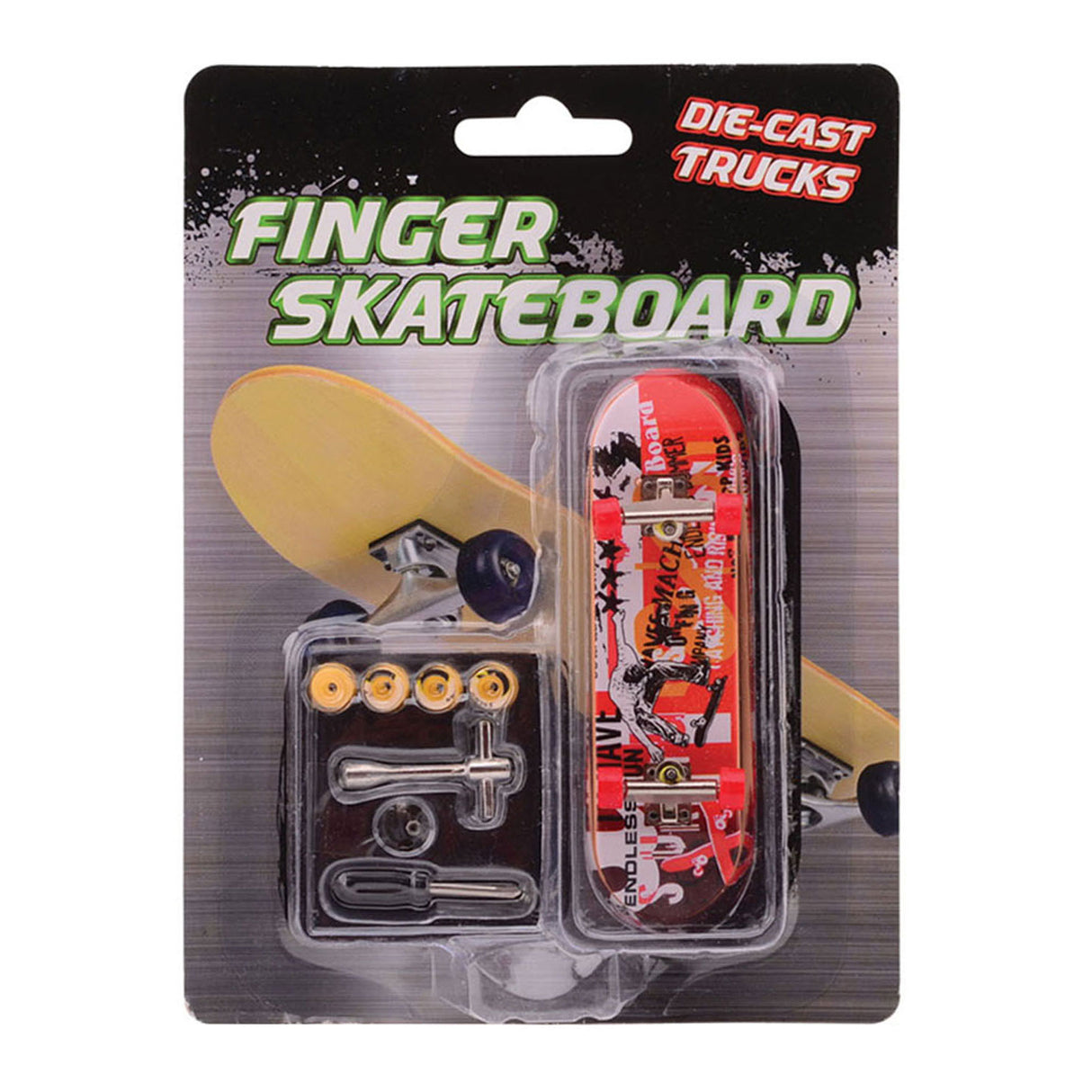Johntoy Fingerskateboard mit Zubehör