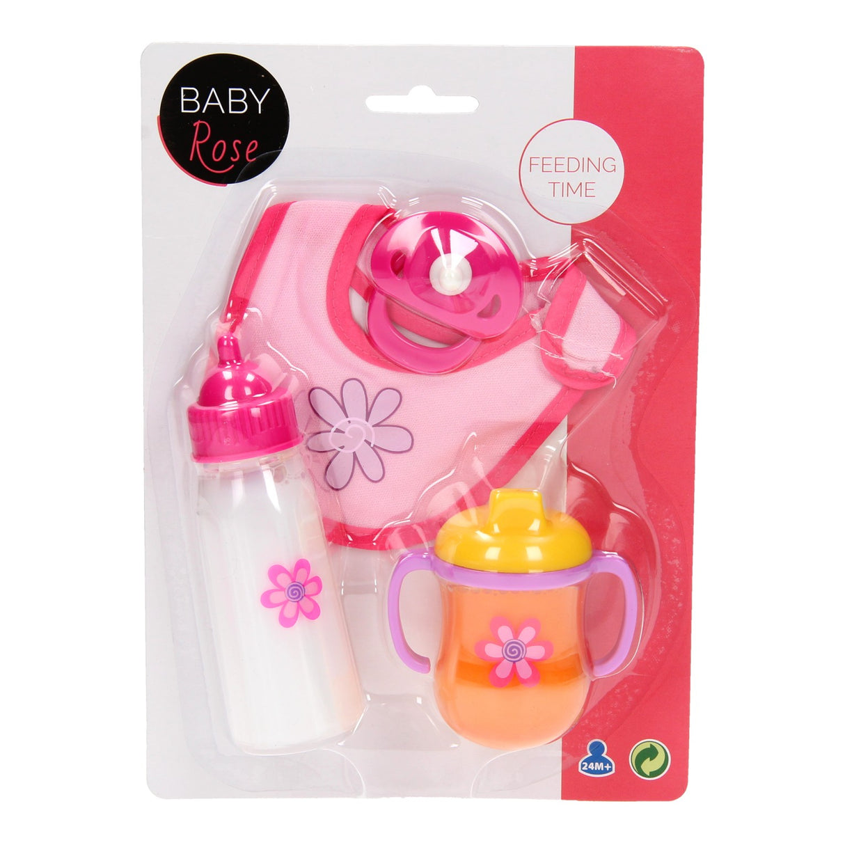 Baby-Rose-Puppen-Spielset zum Abendessen