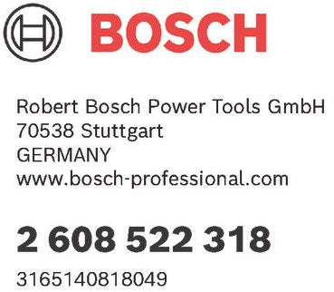 Bosch 1 Bithalter Oneclick