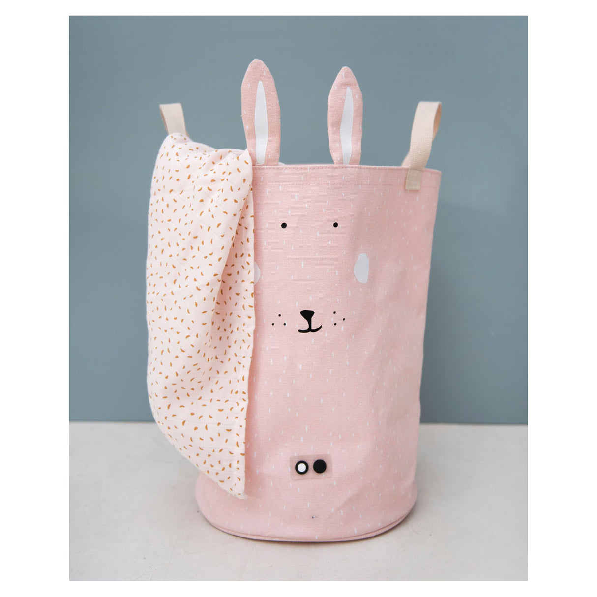 Trixie Spielzeugtasche klein - mrs. Kaninchen – praktische Aufbewahrungstasche für Spielzeug – für Jungen und Mädchen – rosa
