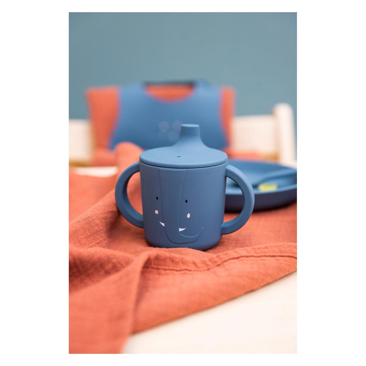 Trixie Silikontasse mit Trinkschnabel - mrs. Elefant