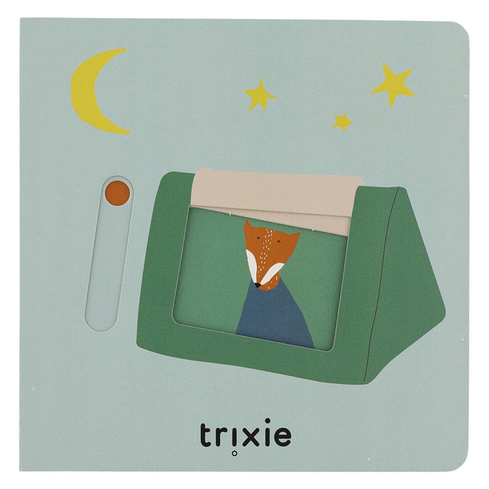 Trixie Lätzchen - mr. Löwe – weicher Frottee – 100 % Bio-Baumwolle – mit Druckknöpfen – gelb
