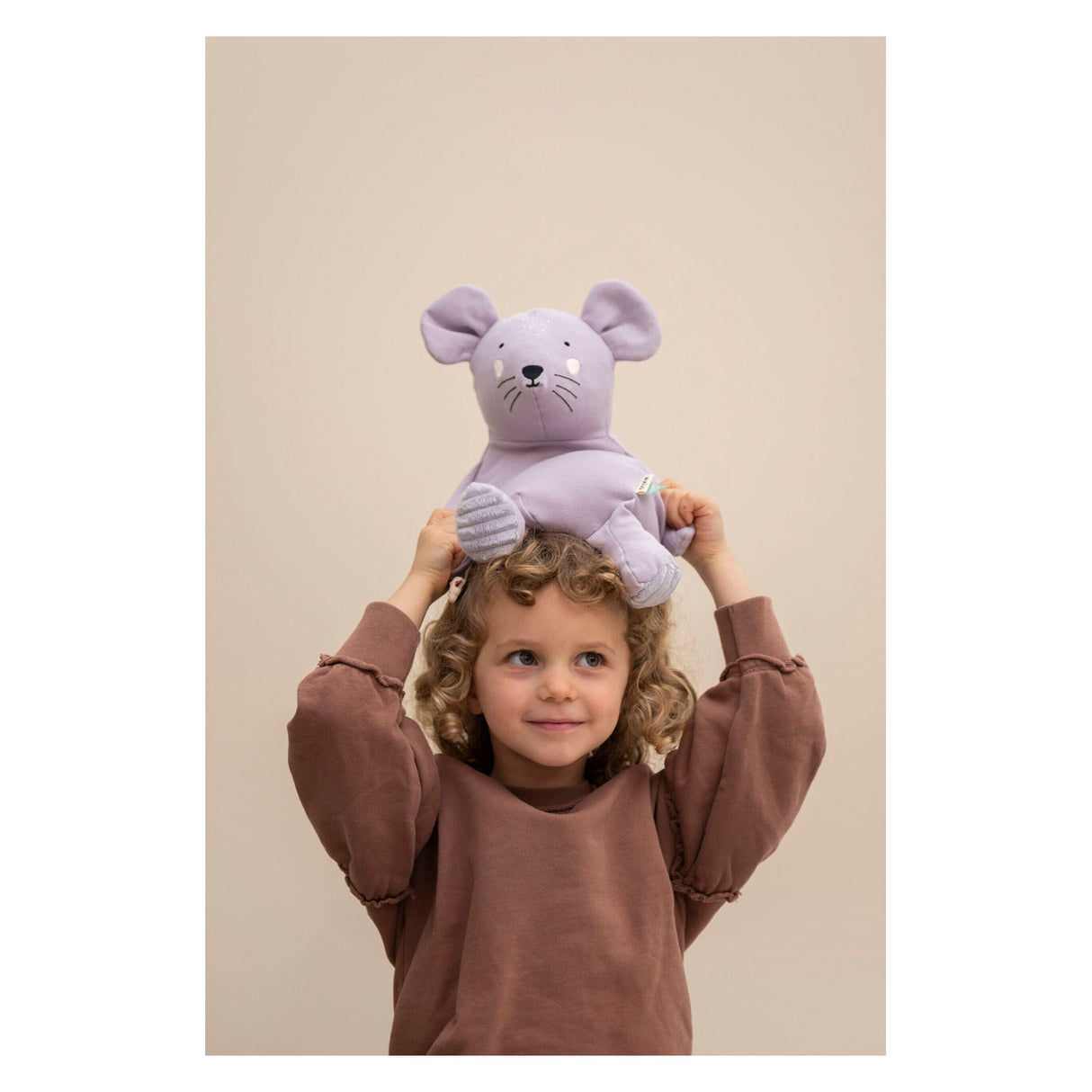 Trixie Hug Plüsch groß - Frau. Maus
