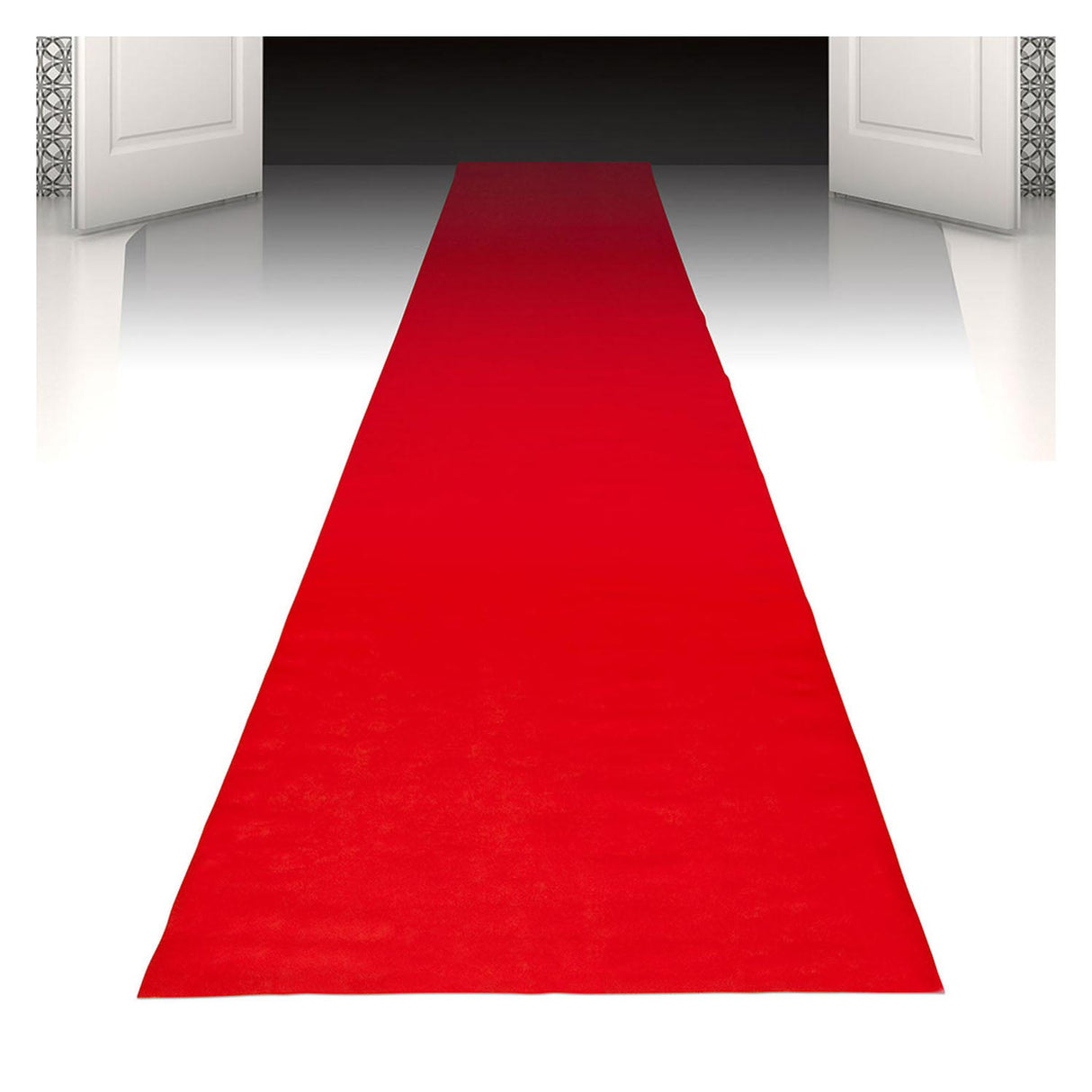Boland roter Teppich, 4,5 Meter.