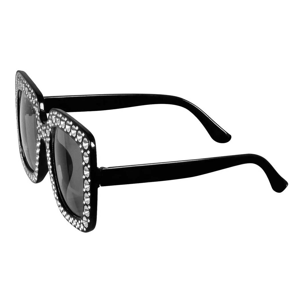 Boland Partybrille Bling Bling Schwarz