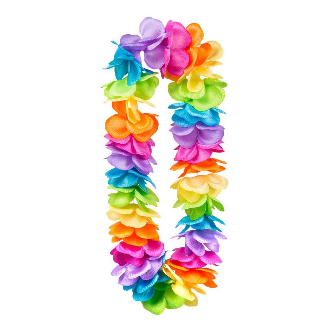 Boland Hawaii-Kranz Regenbogen Deluxe XL